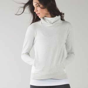 Lululemon On the Double Cowl neck pullover